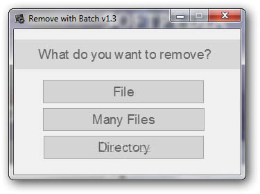 نرم افزار پاک کردن فایلها و فولدرهایی که پاک نمی شوند Remove with Batch آخرین ورژن