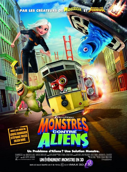 داونلود دوبله فارسی کارتون Monsters vs Aliens 2009 لینک مستقیم