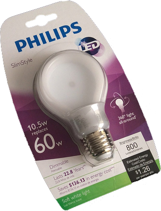 Philips the SlimStyle LED Bulb