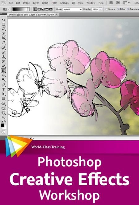 داونلود فیلم جدید اموزش فتوشاپ Photoshop Creative Effects Workshop