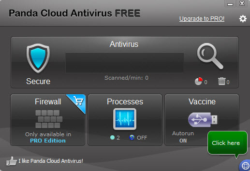 داونلود آنتی ویروس رایگان پاندا Panda Cloud Antivirus 3.0.1