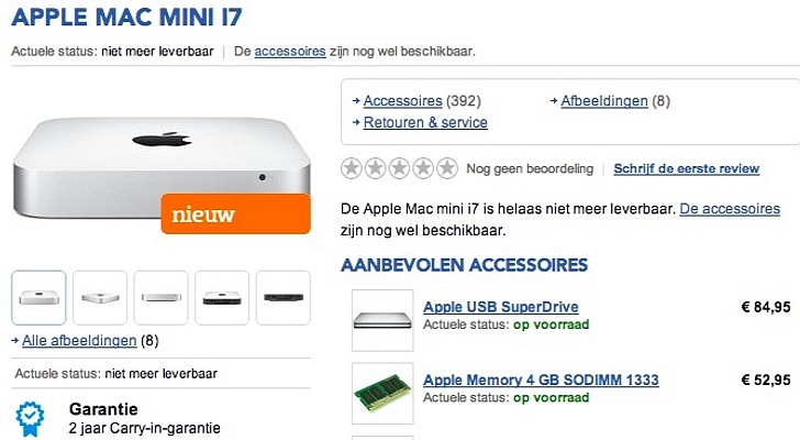 Mac mini 2014 Model Is on the Way