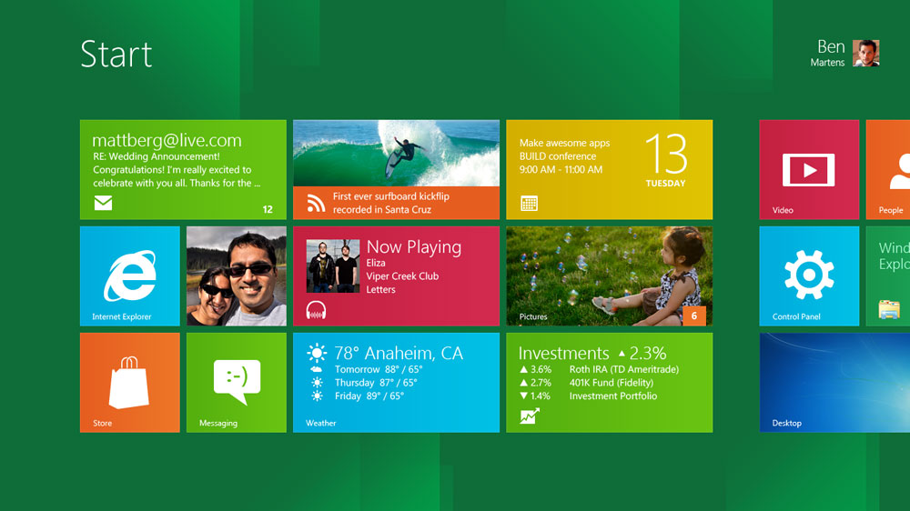 داونلود رایگان ويندوز 8 - Windows 8 Release Preview Build 8400 x86/x64 از لینک مستقیم