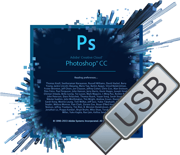 داونلود رایگان نسخه قابل حمل آخرین ورژن فتوشاپ سی سی Adobe Photoshop CC Portable